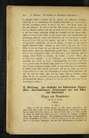 Skizzen aus Graubünden : (Schluß)