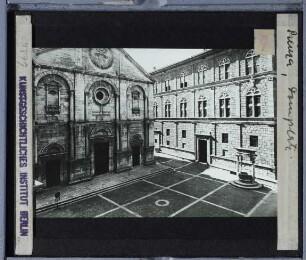 Pienza, Palazzo Piccolomini,Pienza, Dom,Pienza, Piazza Pio II : Domplatz