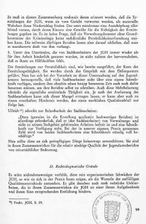 II. Rechtsdogmatische Gründe