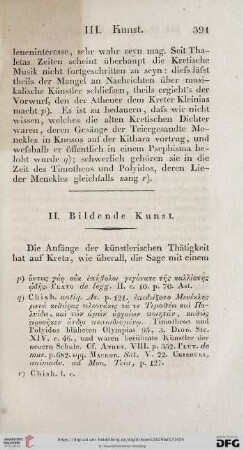 II. Bildende Kunst