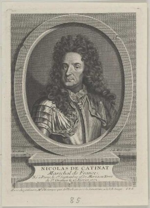 Bildnis des Nicolas de Catinat