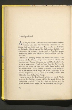 Die selige Insel