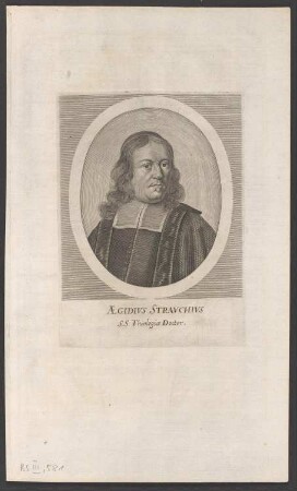 Porträt Aegidius Strauch (1632-1682)