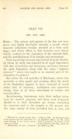 Chap. VII. The fine arts