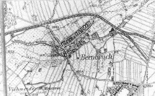 Kamenz-Bernbruch. Meßtischblatt, Sekt. Kamenz, 1904