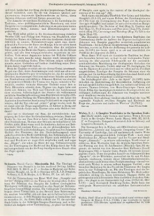49-50 [Rezension] Steinmetz, David Curtis, Misericordia dei
