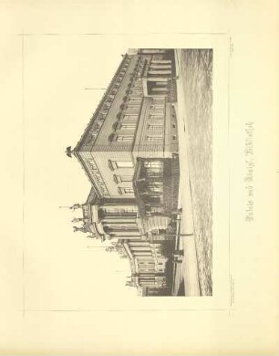 Palais und königl. Bibliothek