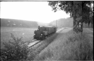 Lok 12, Gmp 55, Trochtelfingen, Straßen-Neutrassierung der B 313 im Jahr 1968