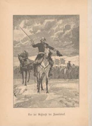 Vor der Schlacht bei Kesselsdorf