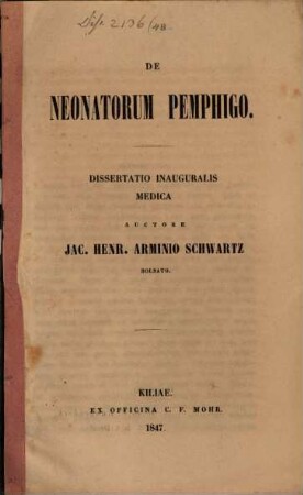 De neonatorum pemphigo