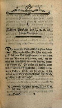 Gemeinnüzige juristische Beobachtungen und Rechtsfälle. 4. 1780