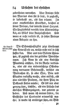 Aus dem Ehebette plaudern