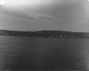Vor Samsun : Blick vom Meer aus auf die Stadt Samsun