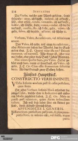 Constructio Verbi Infiniti.