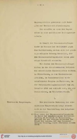 VII. Praktische Folgerungen