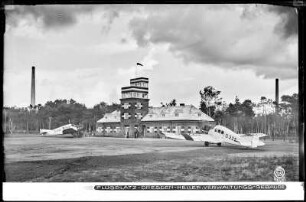 Flugplatz Dresden-Heller, Verwaltungsgebäude