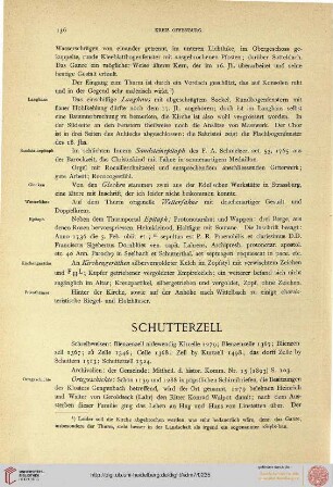 ⟦Schutterzell⟧