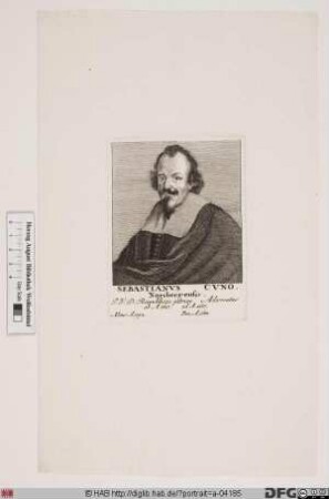 Bildnis Sebastian Cuno