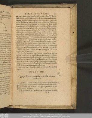 In Caput XIII. Quo probatur, conversionem esse primam lationem.