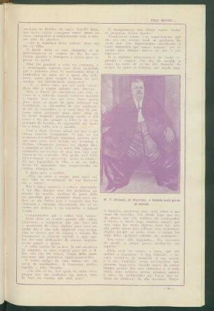 W. T. Brinson, de Waycross, o homem mais gordo do mundo