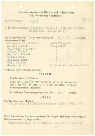 Bausinger, Fidelis