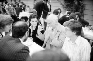 31. Tagung 1981 (29.6.-3.7.) Mediziner; Pressekonferenz: Francis Crick