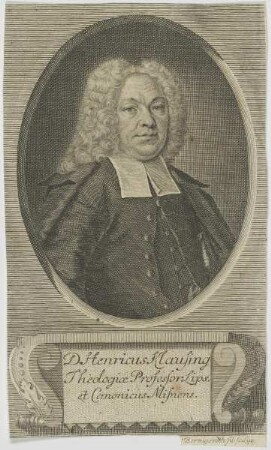 Bildnis des Henricus Klausing