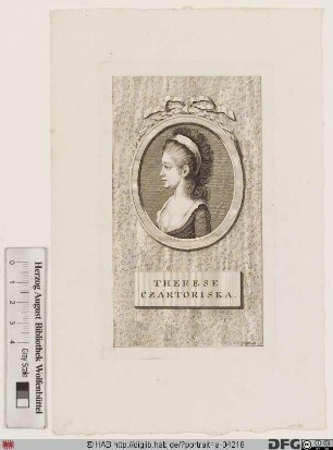 Bildnis der Therese Czartoriska