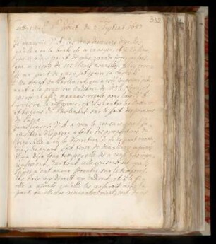 Ll. Lettre du P. Jobert du 2. Sept. 1683.