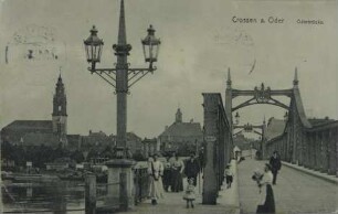 Postkarte, Crossen (Krosno Odrzańskie)