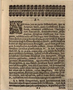 Diss. ... de iuris iurandi obligatione iuxta disciplinam Christianorum : Pars prior