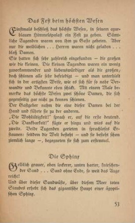 Die Sphinx