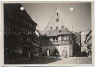 Halberstadt, Fischmarkt und Rathaus