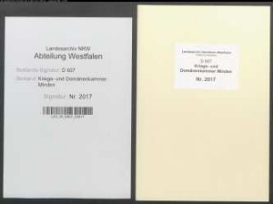 Minden-Ravensbergische Eigentumsordnung. Allgemein - Band 1