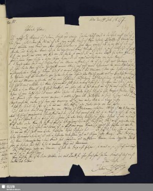 Bl. 309. SvC, Julius an SvC, Veit Hans
