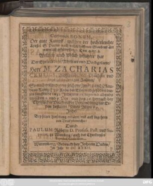Certamen Bonum