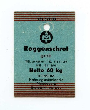 KONSUM Nahrungsmittelwerke Magdeburg