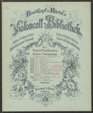 Humoreske für Violoncell mit Begleitung des Pianoforte : Op. 17