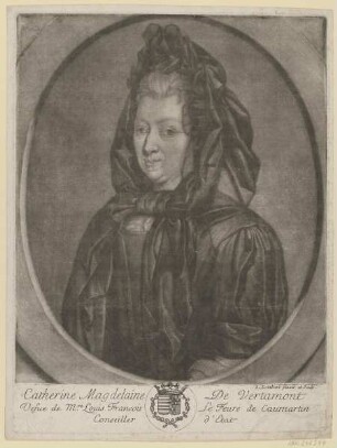 Bildnis der Catherine Magdelaine de Vertamont