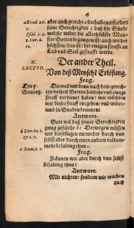 Von deß Menschen Erlösung.