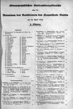 Nr. 4, 30. April 1936