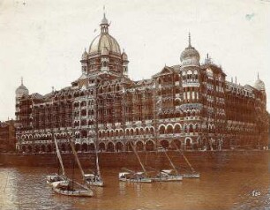 Bombay, Indien: Taj-Mahal-Hotel.
