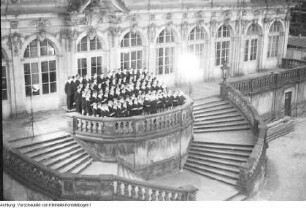 Dresden, Zwinger. Serenade, Juni 1953