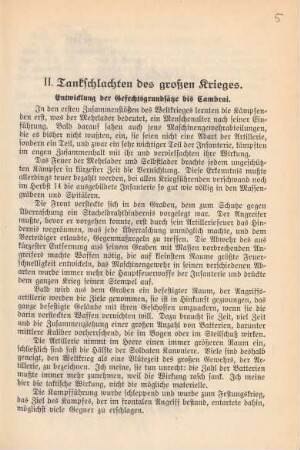 II. Tankschlachten des großen Krieges