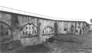 Königstein. Festung. Kasemattenam Alten Zeughaus (18. Jh.)