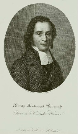 Bildnis des Dresden-Neustädter Pastors Moritz Ferdinand Schmaltz
