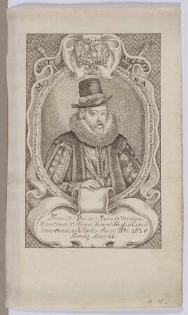 Bildnis des Franciscus Baconus de Verulam