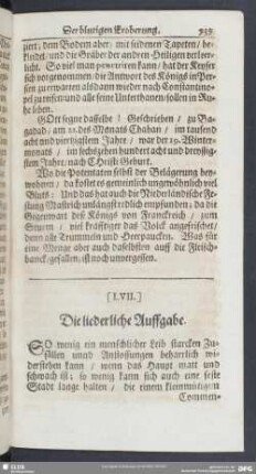 [LVII.] Die liederliche Auffgabe