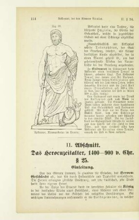 II. Abschnitt. Das Heroenzeitalter, 1400-900 v. Chr.