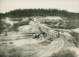 Bütow Staudamm Pommern, Deutschland, 1920